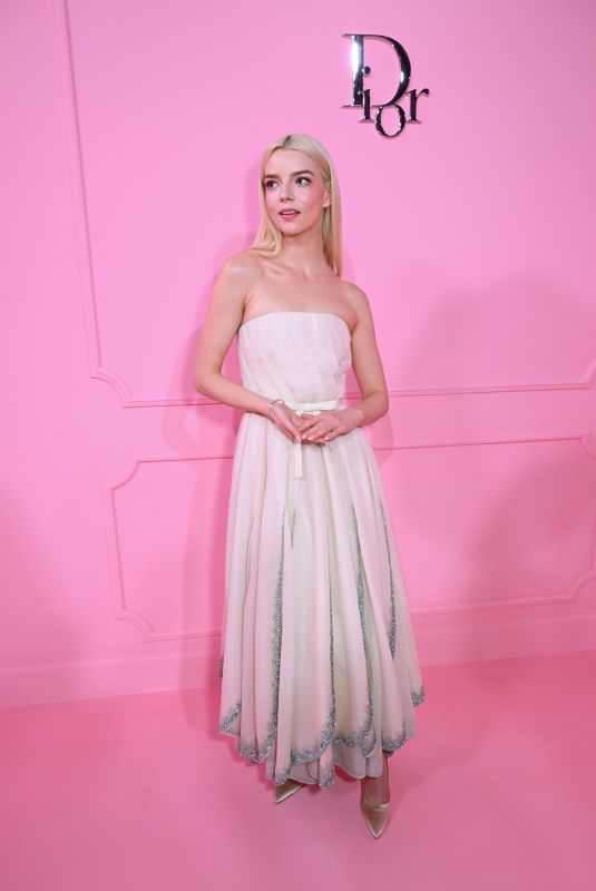 ANYA TAYLOR-JOY at Dior Addict Sweet Shop Party in Los Angeles 03/02/2026