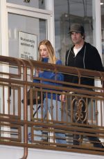ASHLEY BENSON and Brandon Davis Out for Date Night at Sushi Park 02/10/2026