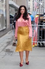 ASHLEY GRAHAM Arrives at NBC Studios in New York City 02/11/2026