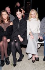AUBREY PLAZA at 7 For All Mankind Fashion Show at NYFW in New York City 02/13/2026
