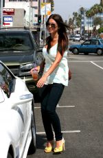 AUDRINA PATRIDGE at The Coffee Bean Restaurant in Hollywood 08/13/2008