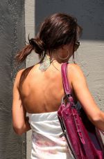AUDRINA PATRIDGE Heading to Todd-AO Studios in Santa Monica 08/15/2008