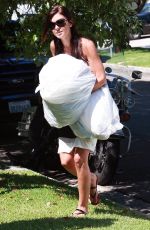 AUDRINA PATRIDGE Visits a Friend in Beverly Hills 08/08/2008