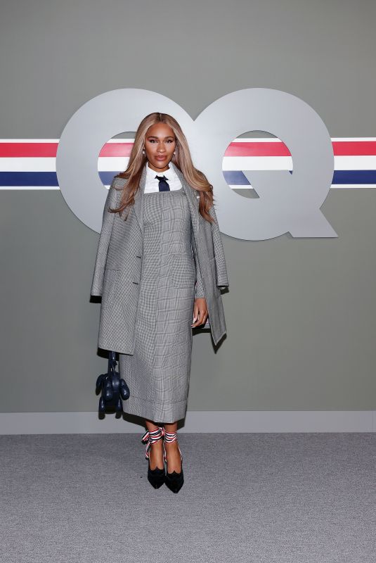 AYAN BROOMFIELD at GQ Bowl 2026: Thom Browne Fall 2026 Collection in San Francisco 02/06/2026