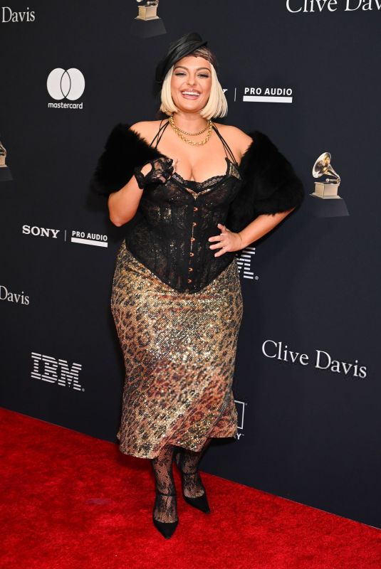 BEBE REXHA at Pre-GRAMMY Gala & GRAMMY Salute to Industry Icons Honoring Avery Lipman & Monte Lipman at Beverly 01/31/2026