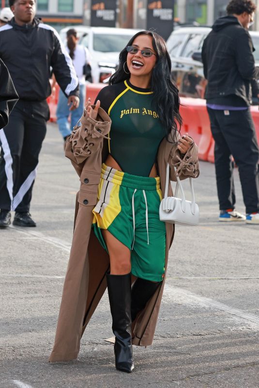 BECKY G Arrives at 2026 Fanatics Super Bowl Party in San Francisco 02/07/2026