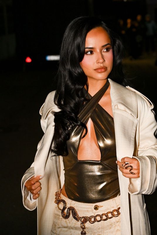 BECKY G at Roberto Cavalli Fashion Show at Milan Fashion Week in Milan 02/26/2026