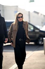 BELLA HADID Arrives at Prada Fall/Winter 2026 Show at Milan Fashion Week 02/26/2026