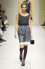 BELLA HADID Walks Runway at Prada Fall/Winter 2026 Show at Milan Fashion Week 02/26/2026