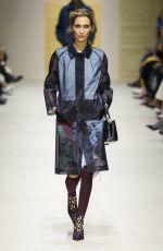 BELLA HADID Walks Runway at Prada Fall/Winter 2026 Show at Milan Fashion Week 02/26/2026