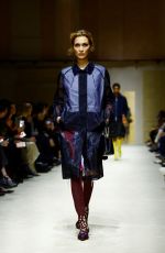 BELLA HADID Walks Runway at Prada Fall/Winter 2026 Show at Milan Fashion Week 02/26/2026