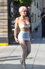 BIANCA CENSORI Shows off Her New Pink Hairstyle Out in Los Angeles 02/25/2026