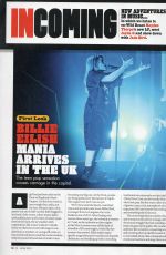 BILLIE EILISH in Q Magazine, June 2019