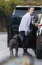 BILLIE EILISH Takes Her Dog for a Walk in Los Angeles 02/03/2026