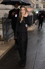 BLANCA SUAREZ Arrives at Nina Ricci Show at Paris Fashion Week 10/03/2025