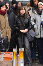 CAILEE SPAENY on the Set of Deep Cuts in New York City 02/10/2026
