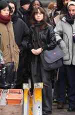 CAILEE SPAENY on the Set of Deep Cuts in New York City 02/10/2026