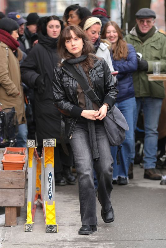 CAILEE SPAENY on the Set of Deep Cuts in New York City 02/10/2026