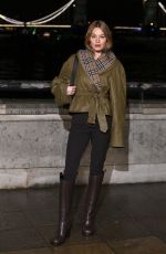 CAMILLE ROWE at Burberry Winter 2026 Show at London Fashion Week 02/23/2026