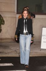 CARLA GINOLA Leaves Ralph Lauren NYFW Show in Manhattan 02/10/2026
