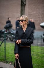 CAROLINE DAUR Arrives at Fendi Fashion Show Womenswear FW 2026/27 at Milan Fashion Week 02/25/2026