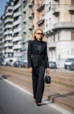 CAROLINE DAUR Arrives at GUCCI Womenswear F/W 2026/27 Fashion Show at Milan Fashion Week 02/27/2026