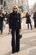 CAROLINE DAUR Arrives at GUCCI Womenswear F/W 2026/27 Fashion Show at Milan Fashion Week 02/27/2026