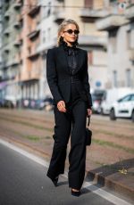 CAROLINE DAUR Arrives at GUCCI Womenswear F/W 2026/27 Fashion Show at Milan Fashion Week 02/27/2026