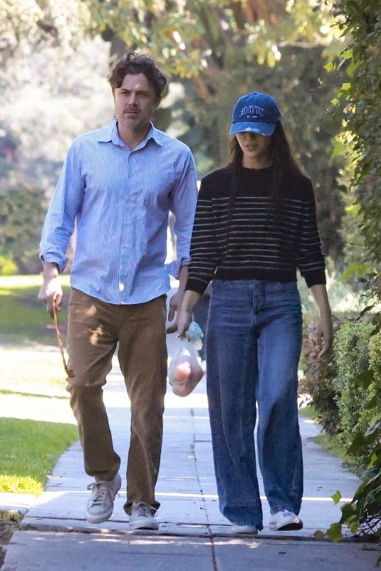 CAYLEE COWAN and Casey Affleck Out and About in Los Feliz 02/07/2026