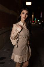 CAYLEE COWAN Arrives at Avec Les Gilles Event at Zero Bond at New York Fashion Wweek 02/10/2026