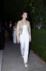 CAYLEE COWAN Arrives at San Vicente Bungalows in West Hollywood 02/07/2026
