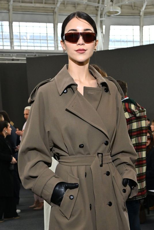 CAYLEE COWAN at Max Mara Show at Milan Fashion Week in Milan 02/26/2026