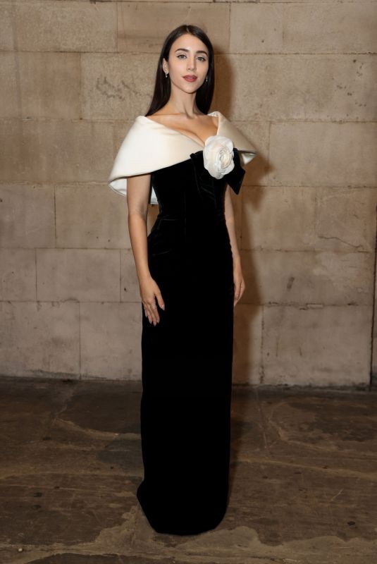CAYLEE COWAN at Richard Quinn Show at London Fashion Week in London 02/22/2026
