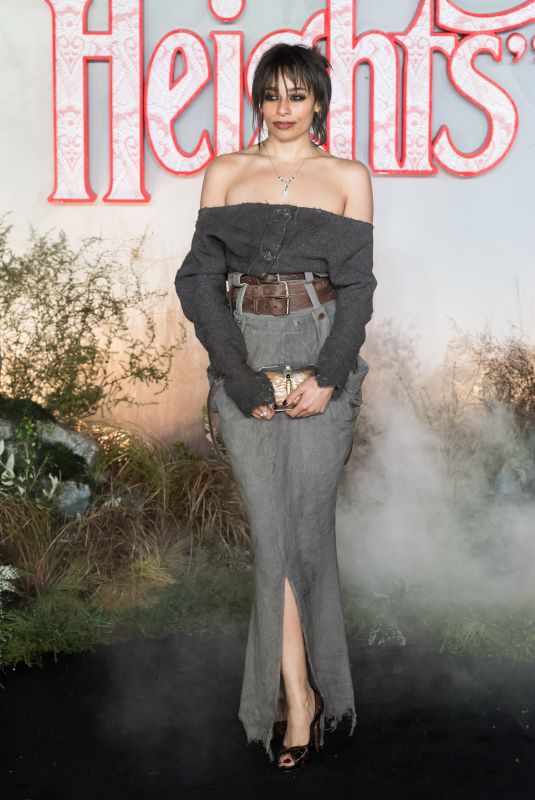 CELESTE at Wuthering Heights UK Premiere at Odeon Luxe Leicester Square in London 02/05/2026