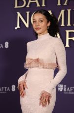 CHASE INFINITI at EE BAFTA Film Awards Nominees Party at National Portrait Gallery in London 02/21/2026