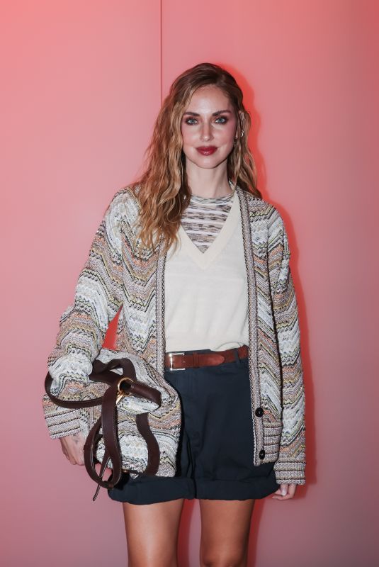 CHIARA FERRAGNI at Missoni Fall/Winter 2026 Fashion Show at MFW in Milan 02/25/2026