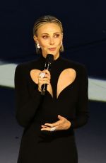 CHRLIZE THERON at Opening Ceremony of Milano Cortina 2026 Winter Olympics at San Siro Stadium in Milan 02/06/2026