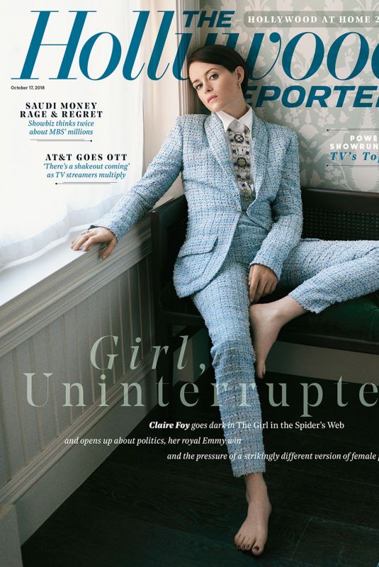 CLAIRE FOY for The Hollywood Reporter, October 2018