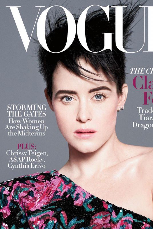 CLAIRE FOY for Vogue, November 2018