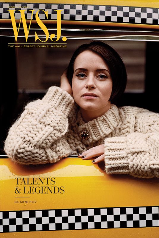 CLAIRE FOY for WSJ. Magazine, February 2019