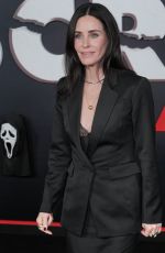 COURTENEY COX at Scream 7 Premiere at Paramount Pictures Studios in Hollywood 02/25/2026