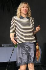 COURTNEY LOVE Grabbing Lunch at Crossroads Kitchen in Los Angeles 02/09/2026