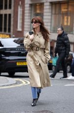 DAISY EDGAR-JONES Out in Mayfair at London Fashion Week 02/23/2026