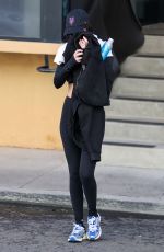 DAKOTA JOHNSON Camera Shy After a Gym Session in Los Angeles 02/18/2026