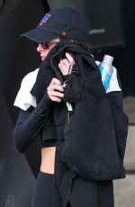 DAKOTA JOHNSON Camera Shy After a Gym Session in Los Angeles 02/18/2026