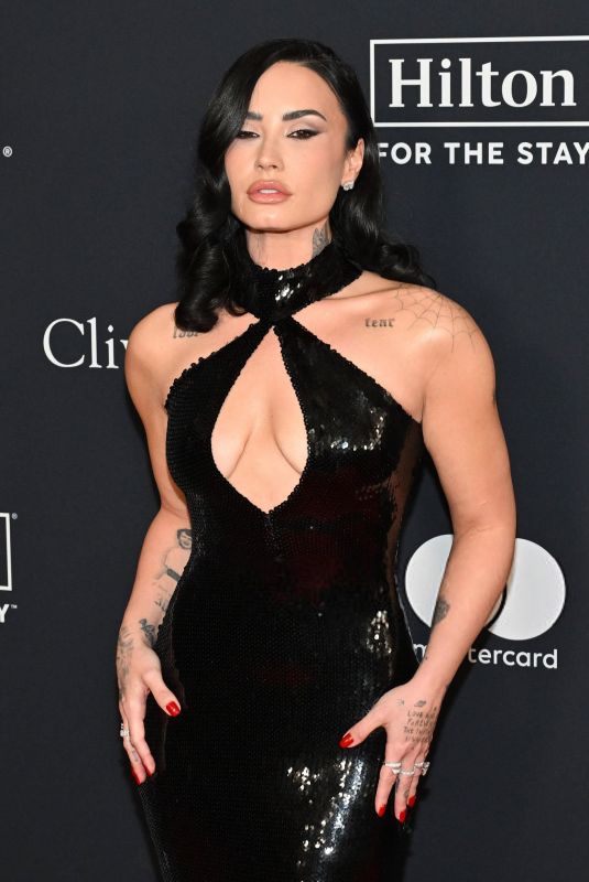 DEMI LOVATO at Pre-GRAMMY Gala & GRAMMY Salute to Industry Icons Honoring Avery Lipman & Monte Lipman at Beverly 01/31/2026