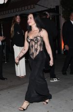 DEMI LOVATO at W Magazine, Charli XCX & Saint Laurent Grammy Afterparty at Bar Marmont in Los Angeles 02/01/2026