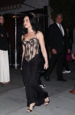 DEMI LOVATO at W Magazine, Charli XCX & Saint Laurent Grammy Afterparty at Bar Marmont in Los Angeles 02/01/2026