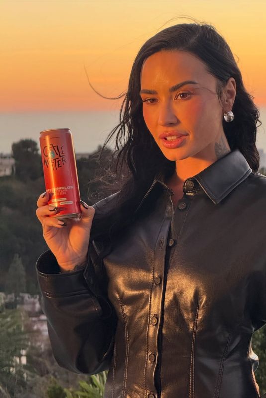 DEMI LOVATO for Caliwater Campaign 2026