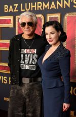 DITA VON TEESE at EPiC: Elvis Presley In Concert Premiere at Neon at TCL Chinese Theater in Los Angeles 02/18/2026